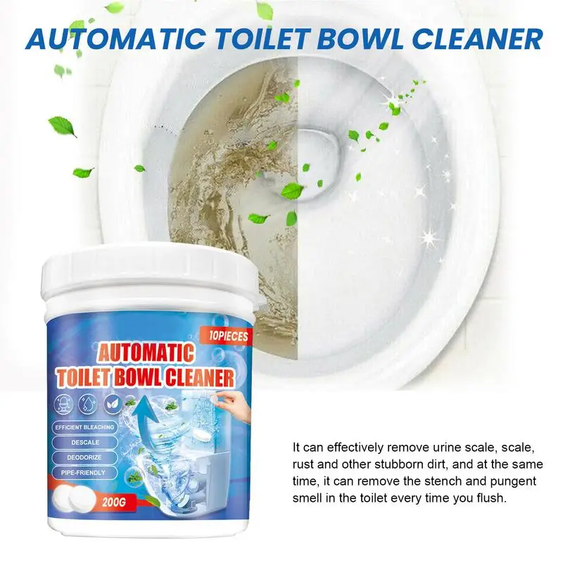 

Toilet Bowl Cleaner Tablets Deep Cleaning Washer Deodorant Cleaning Agent Pills Toilet Tank Cleaners Bathroom Accessories