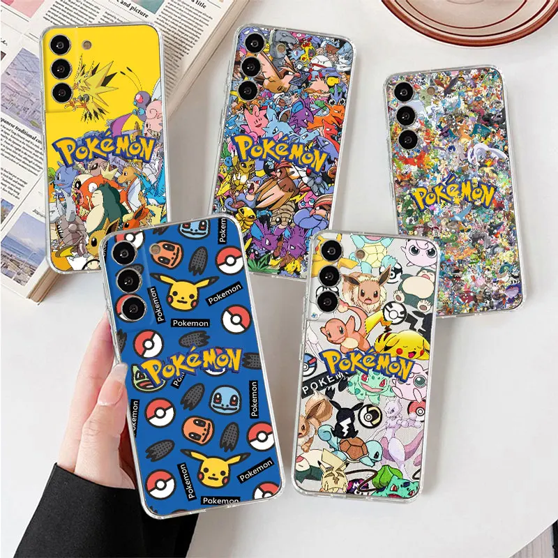 Case For Samsung Galaxy S23 Ultra S22 Plus S21FE S20 S10 Lite S10e Transparent Phone Cover Clear Funda Cool Anime Pokemon Bumper
Case For Samsung Galaxy S23 Ultra S22 Plus S21FE S20 S10 Lite S10e Transparent Phone Cover Clear Funda Cool Anime Pokemon Bumper