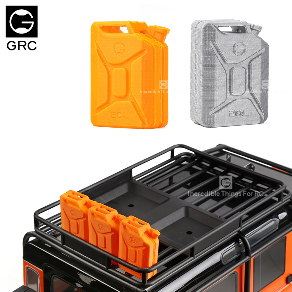 GRC Oil Tank Oil Drum Adornment For 1/8 1/10 TRAX TRX-4 Defender D90 D110 Axial SCX10 III 90046 Redcat Gen8 RC Crawler Car
GRC Oil Tank Oil Drum Adornment For 1/8 1/10 TRAX TRX-4 Defender D90 D110 Axial SCX10 III 90046 Redcat Gen8 RC Crawler Car