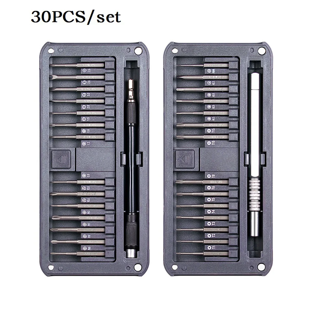30 In 1 Magnetic Screwdriver Set Flexible Extension Shaft PH000 PH00 PH0 PH1 PH2 SL1.5 SL2.0 SL3.0 T1 T2 T3 T4 T5 T6H T8H
30 In 1 Magnetic Screwdriver Set Flexible Extension Shaft PH000 PH00 PH0 PH1 PH2 SL1.5 SL2.0 SL3.0 T1 T2 T3 T4 T5 T6H T8H