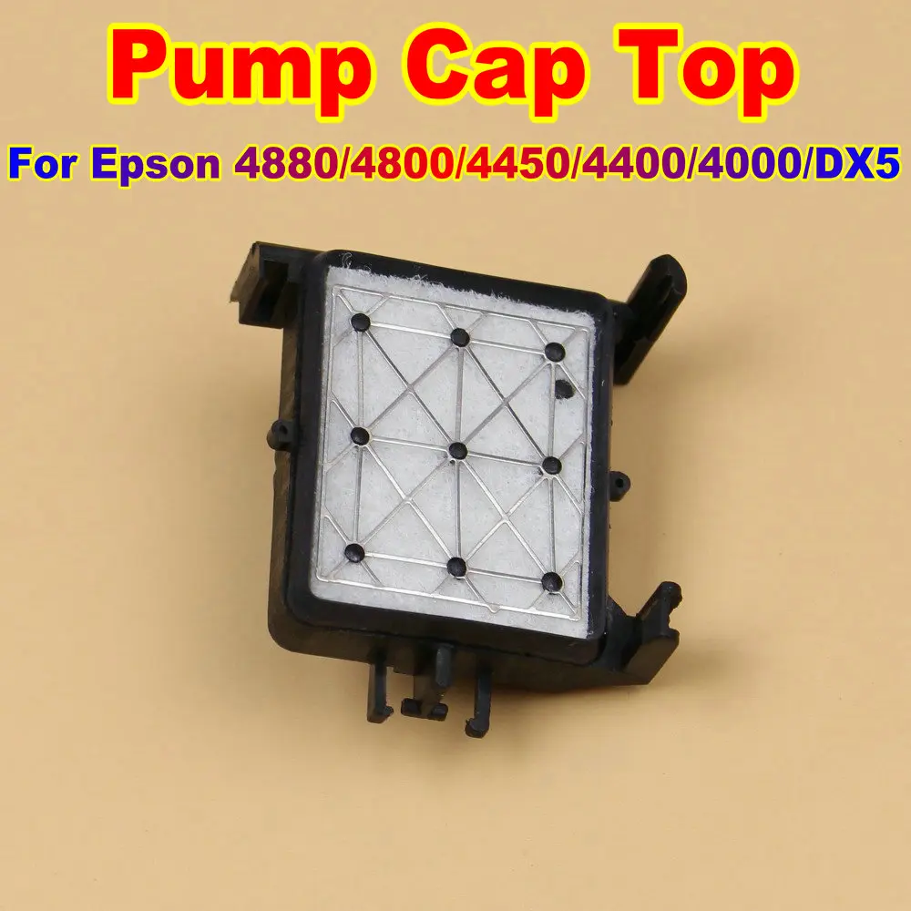 

4000 Cap Top 4450 Printer Cap Tops DX5 Pump Capping Station Kit for Epson 4880 4800 4000 4400 4450 DX5 Solvent Capping Accessory