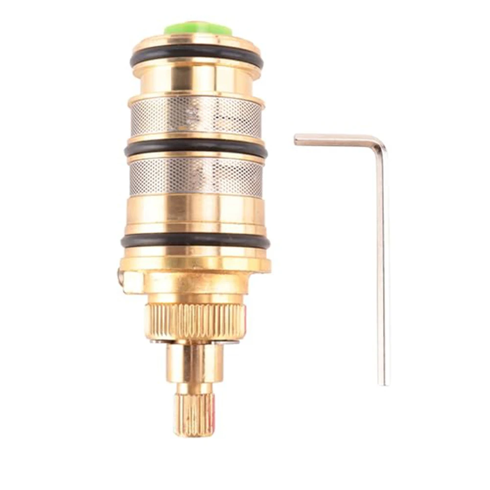 Thermostatic Valve Copper Valve Core All Copper Valve Core Easy Installation Solar Thermostatic Valve Thermostatic Valve Core
Thermostatic Valve Copper Valve Core All Copper Valve Core Easy Installation Solar Thermostatic Valve Thermostatic Valve Core