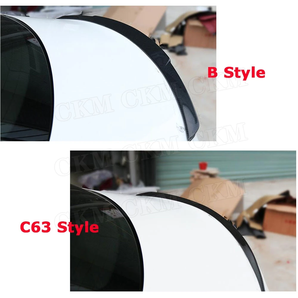 C Class Carbon Fiber Rear Spoiler Boot Duck Wings For Mercedes W205 Spoiler 4-Door Sedan C180 C200 C300 2015-2019
C Class Carbon Fiber Rear Spoiler Boot Duck Wings For Mercedes W205 Spoiler 4-Door Sedan C180 C200 C300 2015-2019