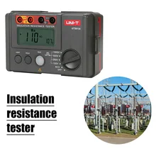 UNI-T UT501A 1000V Insulation Resistance Meter Megger Auto Range Ohm Tester Megohmmeter Voltmeter Tester
UNI-T UT501A 1000V Insulation Resistance Meter Megger Auto Range Ohm Tester Megohmmeter Voltmeter Tester