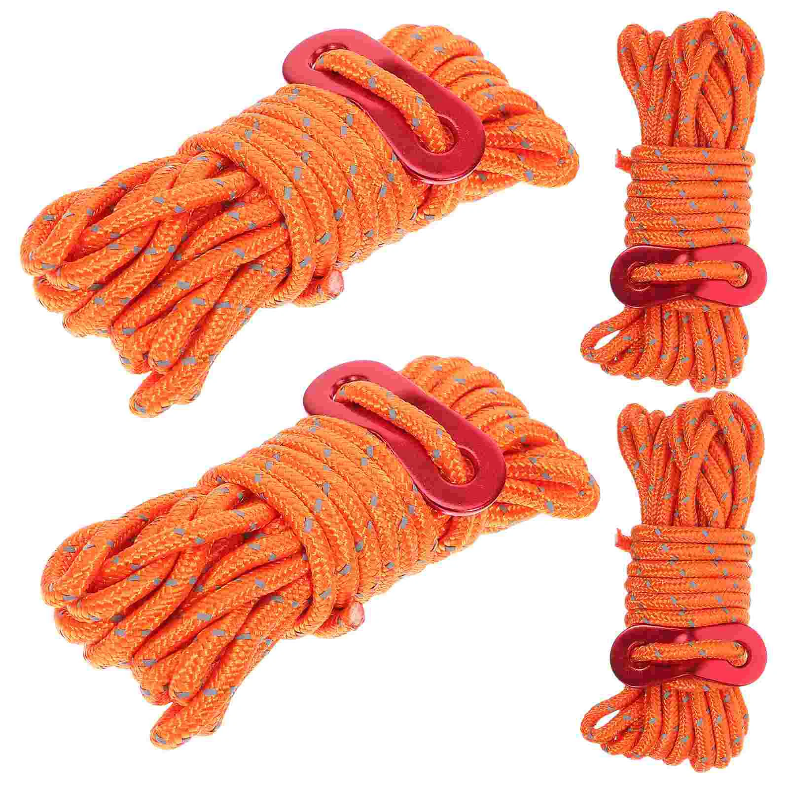 4 Sets Bold Tent Rope Tents Hanging Clothes Strap Polyester Reflective Canopy Ropes
4 Sets Bold Tent Rope Tents Hanging Clothes Strap Polyester Reflective Canopy Ropes