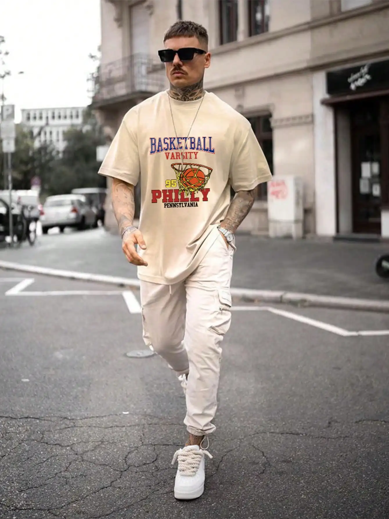 Basketball Varsity Philly Pennsylvania 95 T Shirt Men Funny Cotton Tshirts Harajuku Street Top Casual Brand Tee Shirts Men'S
Basketball Varsity Philly Pennsylvania 95 T Shirt Men Funny Cotton Tshirts Harajuku Street Top Casual Brand Tee Shirts Men'S