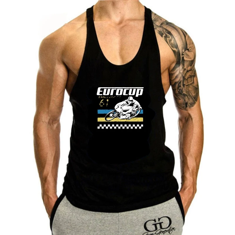 Лидер продаж, Мужская майка, модная мужская майка Eurocup '61, Мужская винтажная мотоциклетная Клубная Экипировка для езды на мотоцикле или мопеде, летняя одежда O
Лидер продаж, Мужская майка, модная мужская майка Eurocup '61, Мужская винтажная мотоциклетная Клубная Экипировка для езды на мотоцикле или мопеде, летняя одежда O