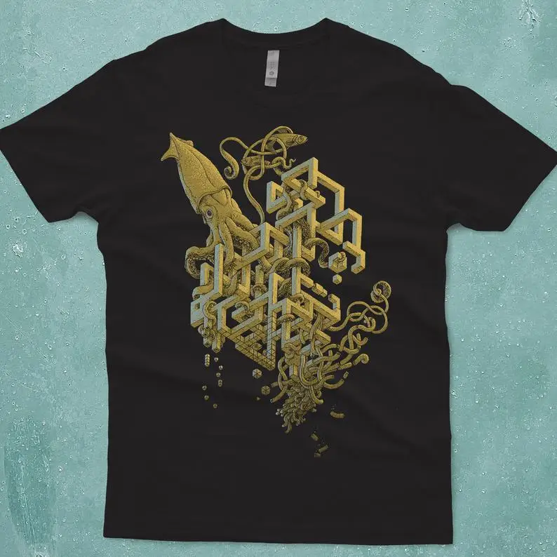 Weird Giant Squid Mens T Shirt. Short Sleeve 100% Cotton Casual T-shirts Loose Top Size S-3XL 
Weird Giant Squid Mens T Shirt. Short Sleeve 100% Cotton Casual T-shirts Loose Top Size S-3XL