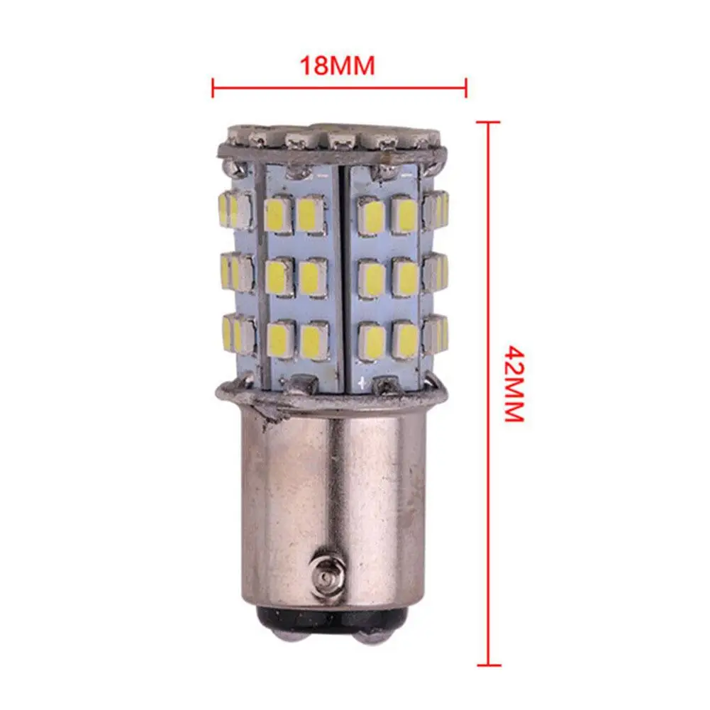 2PCS White Light Car LED Brake Light T20 1157-1206-64SMD Reversing Light Turn Signal Signal Light Tail Light (BAY15D) 1016 1034
2PCS White Light Car LED Brake Light T20 1157-1206-64SMD Reversing Light Turn Signal Signal Light Tail Light (BAY15D) 1016 1034