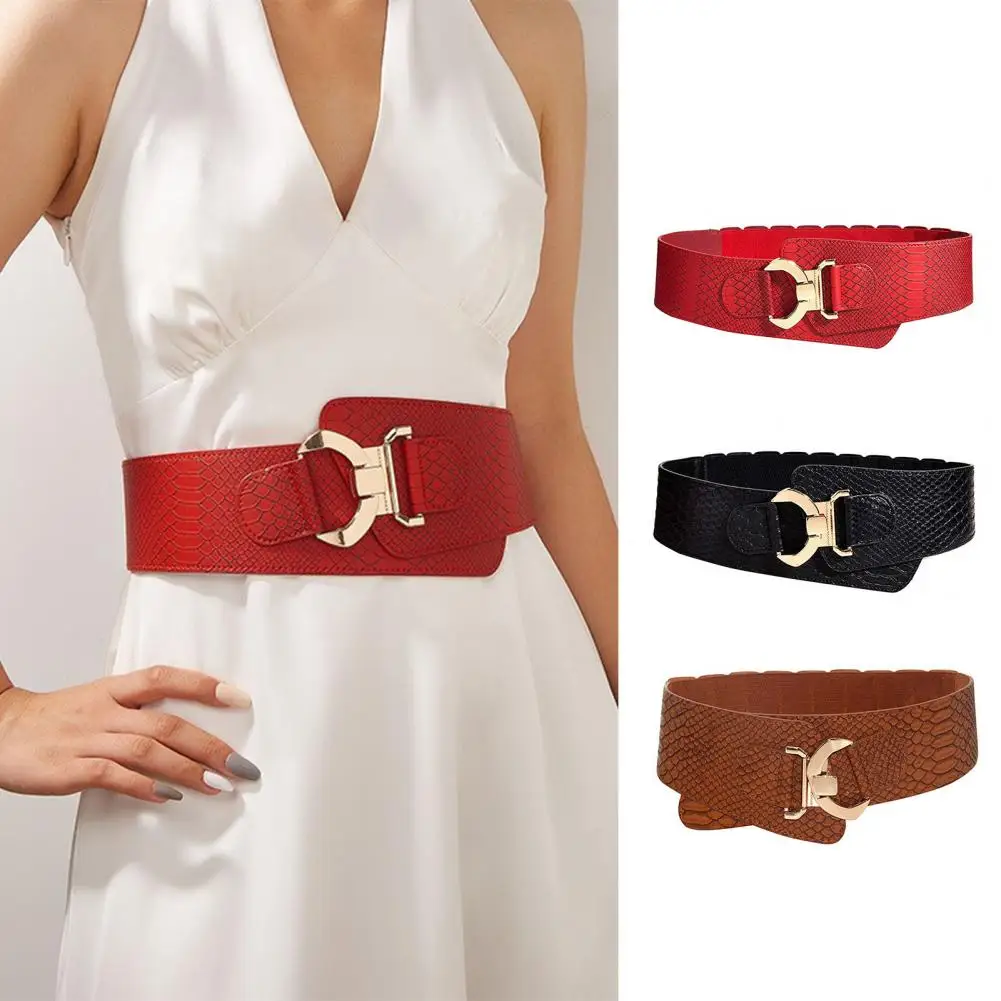 Coat Belt Comfortable Waist Strap Diagonal Buckle Trendy Lady Faux Leather Stretchy Belt Strap Clothes Ornament 
Coat Belt Comfortable Waist Strap Diagonal Buckle Trendy Lady Faux Leather Stretchy Belt Strap Clothes Ornament