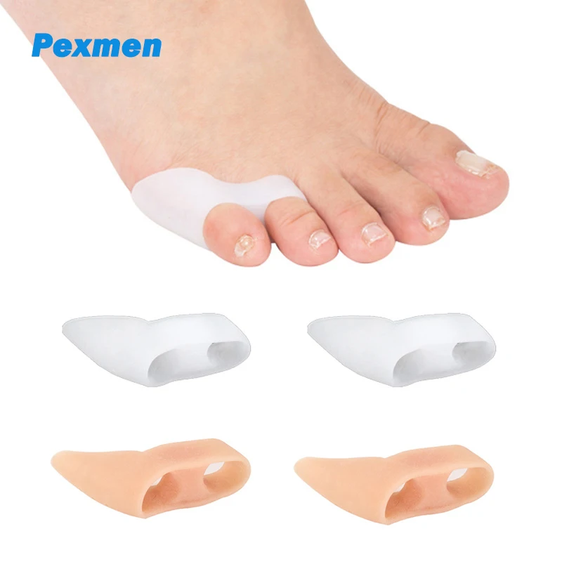 Pexmen 2/4Pcs Pinky Toe Protector Bunion Corrector for Tailors Bunion Relieve Foot Pain from Friction Rubbing and Pressure
Pexmen 2/4Pcs Pinky Toe Protector Bunion Corrector for Tailors Bunion Relieve Foot Pain from Friction Rubbing and Pressure
