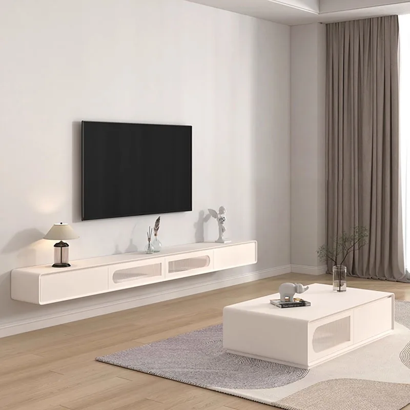 

Monitor Tv Cabinet Center Living Room Nordic Showcase Wood Stand Shelf Floating Cabinets Wall Meuble Tv Modern Furnitures