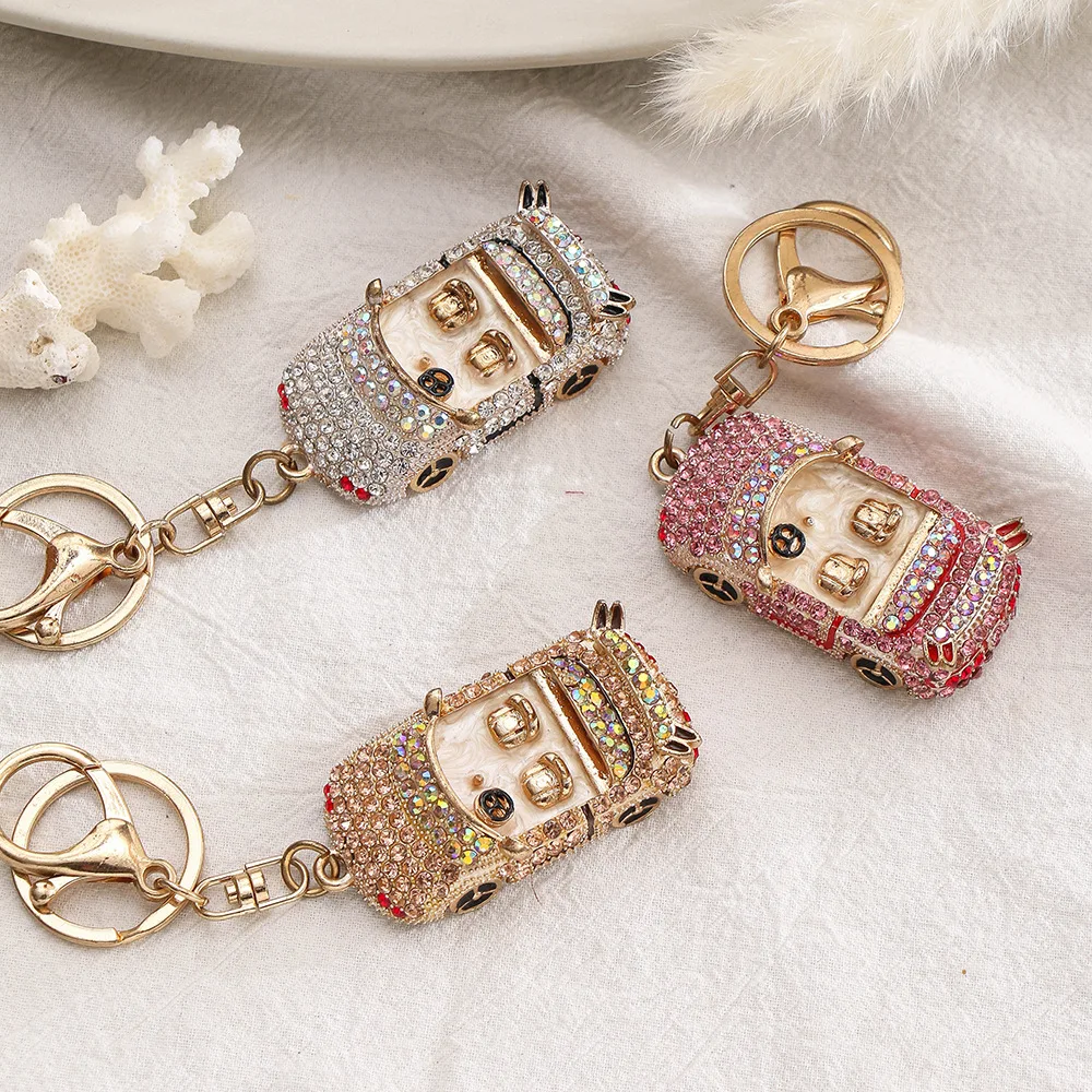 Crystal Convertible Car Keychain Cute Jewelry Accessory Key Chain Bag Fashion Hanging for Women Girls Keys Holder Charming Gift
Crystal Convertible Car Keychain Cute Jewelry Accessory Key Chain Bag Fashion Hanging for Women Girls Keys Holder Charming Gift