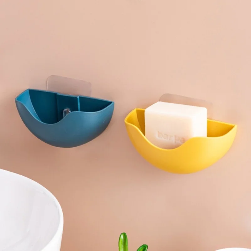 Drain Soap Box Nail-free Hanging Soap Dish Holder Rack Semicircle Wall Mount Bathrooms Container Storage Organizer Case
Drain Soap Box Nail-free Hanging Soap Dish Holder Rack Semicircle Wall Mount Bathrooms Container Storage Organizer Case