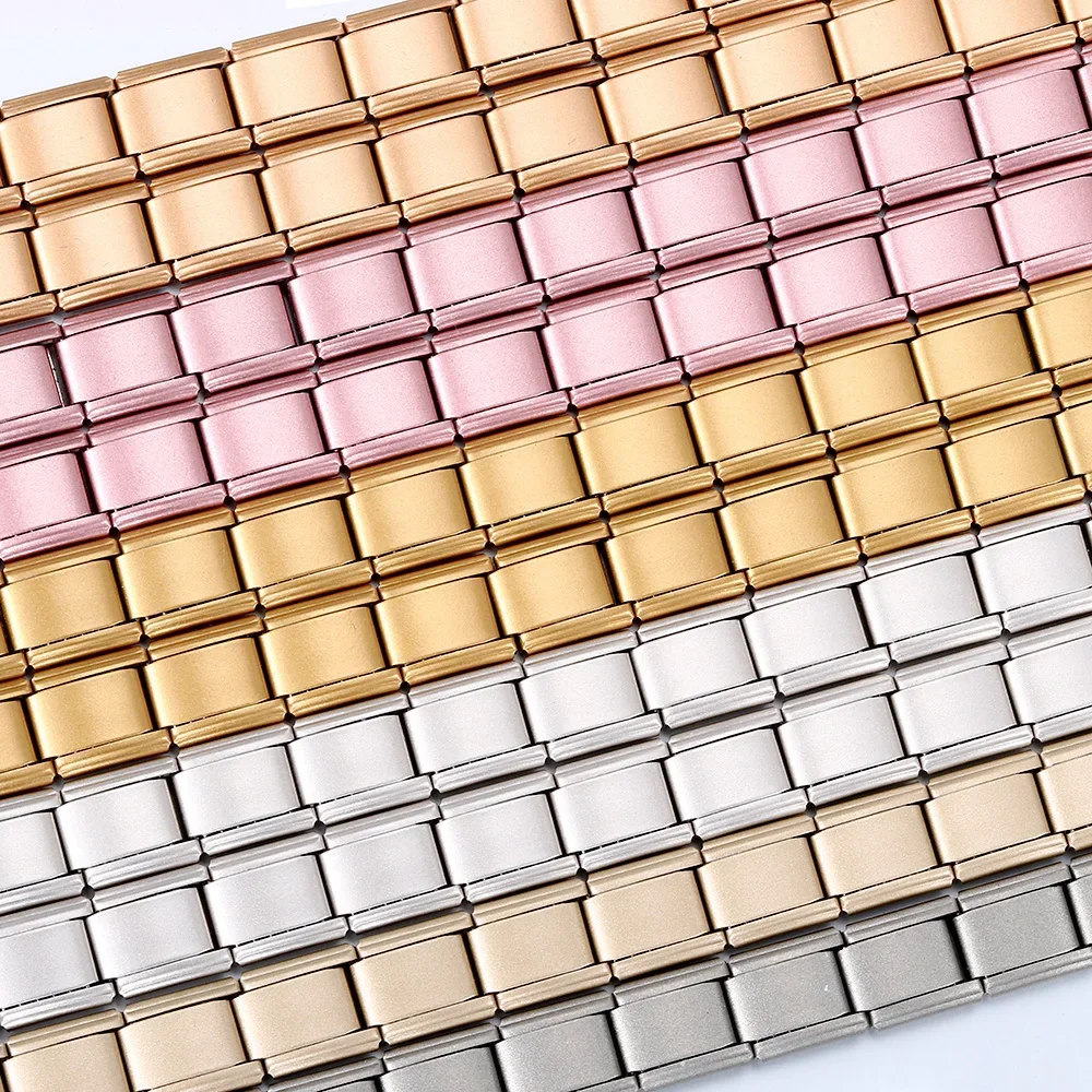 Stainless Steel Italian Charm Bracelet – Elastic Link Bangle for DIY Customization Stainless Steel Italian Charm Bracelet – Elastic Link Bangle for DIY Customization