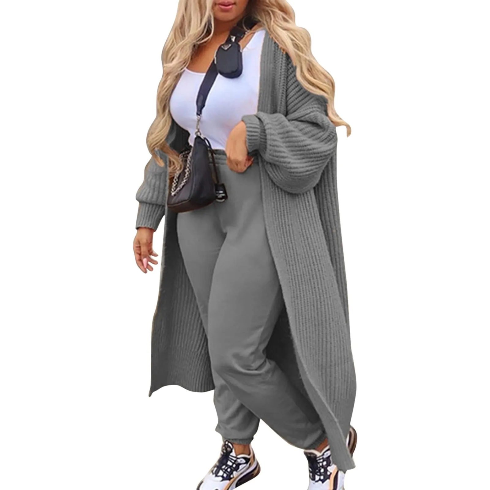 Sweaters For Women 2023 Fashion Mid-Length Knitted Cardigan Sweater Windproof Solid Color Crochet Loose Jacket кардиган женский
Sweaters For Women 2023 Fashion Mid-Length Knitted Cardigan Sweater Windproof Solid Color Crochet Loose Jacket кардиган женский