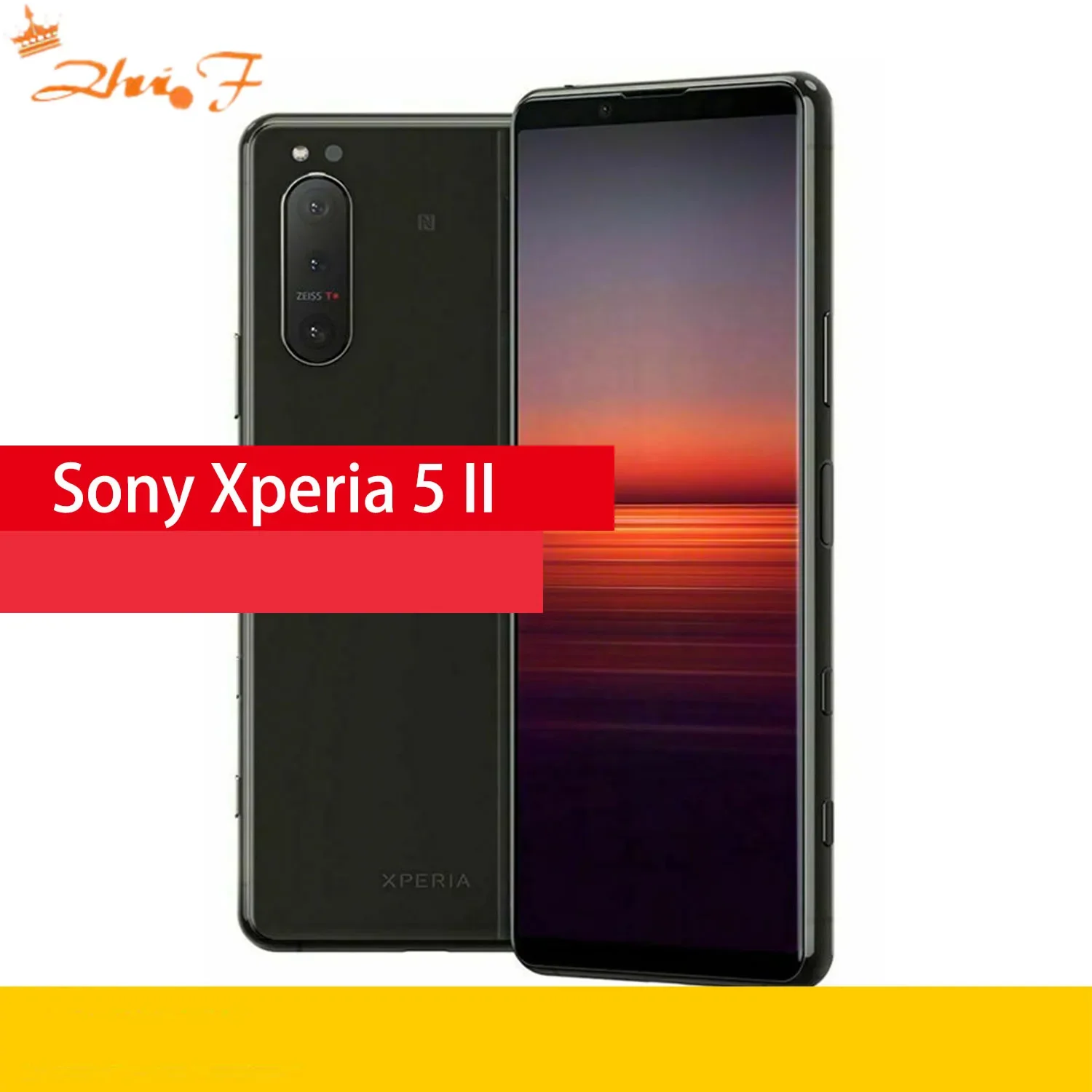 

Sony Xperia 5 II x5 ii XQ-AS52 AS72 Dual Sim 6.1" 8GB RAM 128GB/256GB ROM Snapdragon 865 Unlocked Cellphone