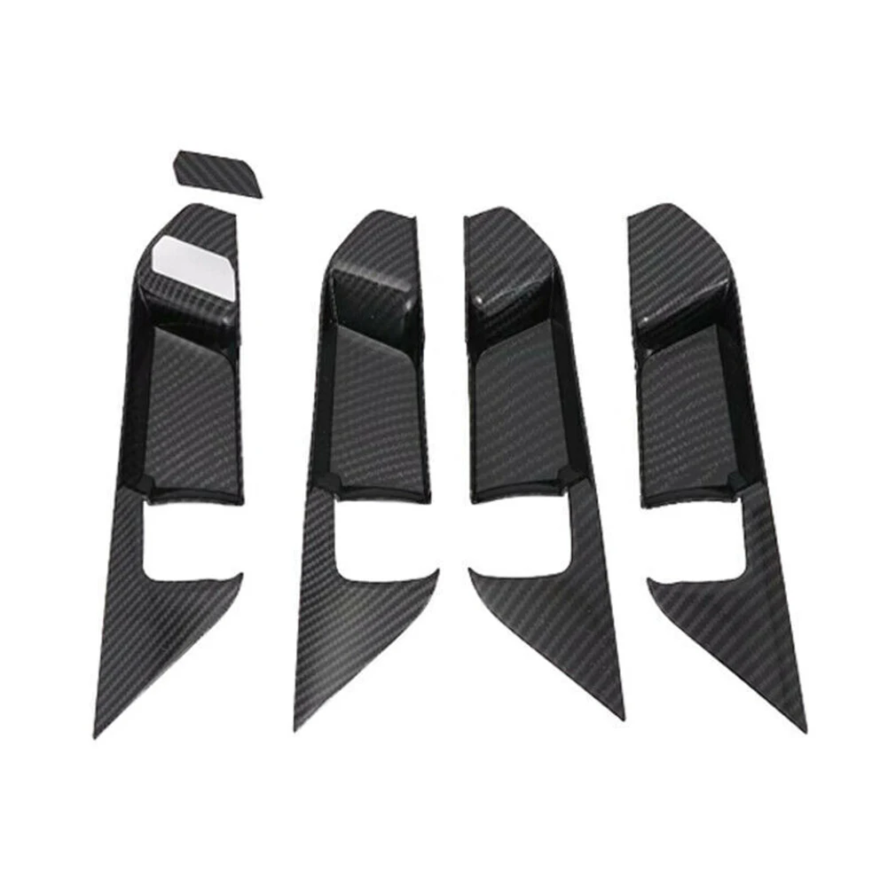 5pcs For RAV4 2019 Carbon Fiber Car Interior-Door Handle Frame Cover Trim Black Bright Car Decorative Stickers Brand New
5pcs For RAV4 2019 Carbon Fiber Car Interior-Door Handle Frame Cover Trim Black Bright Car Decorative Stickers Brand New
