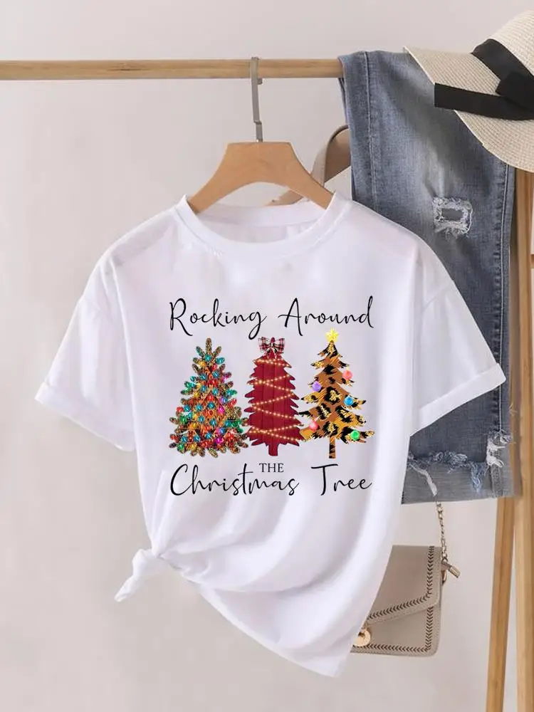Leopard Tree Trend Cute 90s Print Women Tee Christmas Holiday Top Fashion Lady New Year Shirt Clothing Clothes Graphic T-shirt
Leopard Tree Trend Cute 90s Print Women Tee Christmas Holiday Top Fashion Lady New Year Shirt Clothing Clothes Graphic T-shirt