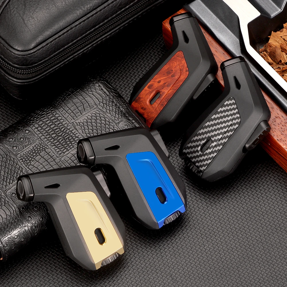 GALINER Puro Torch Lighter Gas Cigar Lighter Windproof 1 Flame Jet Refillable Smoking Accessories Butane Charuto Lighter Burner
GALINER Puro Torch Lighter Gas Cigar Lighter Windproof 1 Flame Jet Refillable Smoking Accessories Butane Charuto Lighter Burner