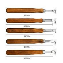 5Pcs/Set Woodworking Carving Knife Kit 140mm Carving Chisel Professional Carving Tool Cutter Head Adopts SK2 Handle Tools
5Pcs/Set Woodworking Carving Knife Kit 140mm Carving Chisel Professional Carving Tool Cutter Head Adopts SK2 Handle Tools