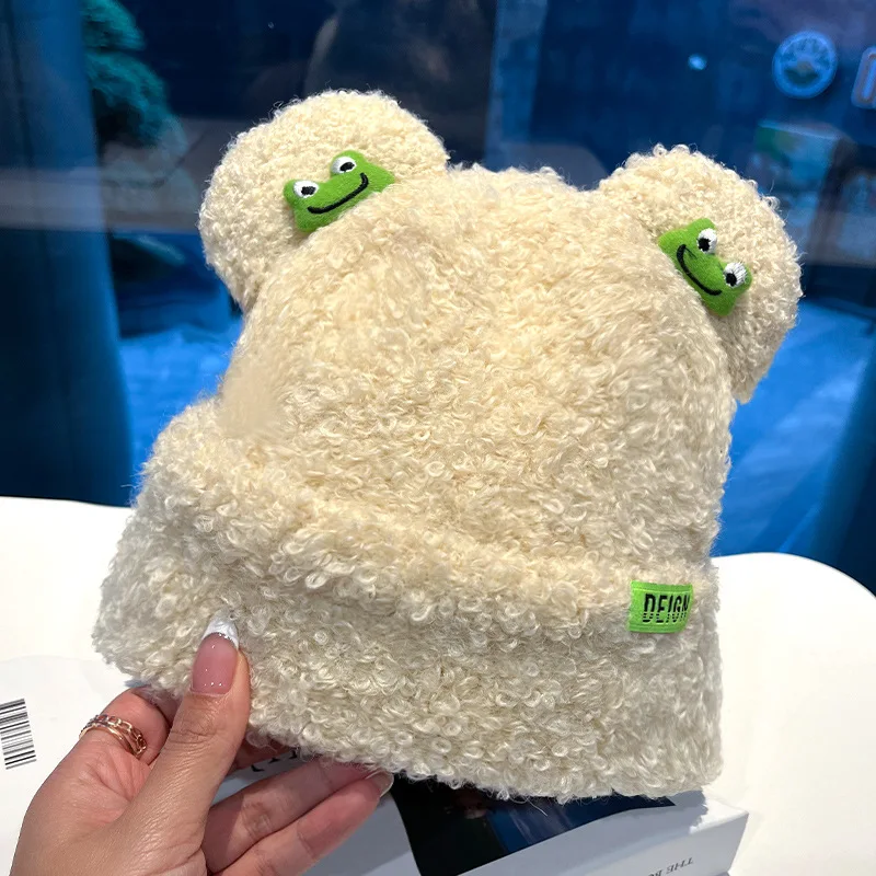 Winter Hat Knitted Beanie for Women Girl Frog Skull Cap Winter Warm Cotton Lining Knit Cap Beanies Skullies Bonnet Women Men
Winter Hat Knitted Beanie for Women Girl Frog Skull Cap Winter Warm Cotton Lining Knit Cap Beanies Skullies Bonnet Women Men
