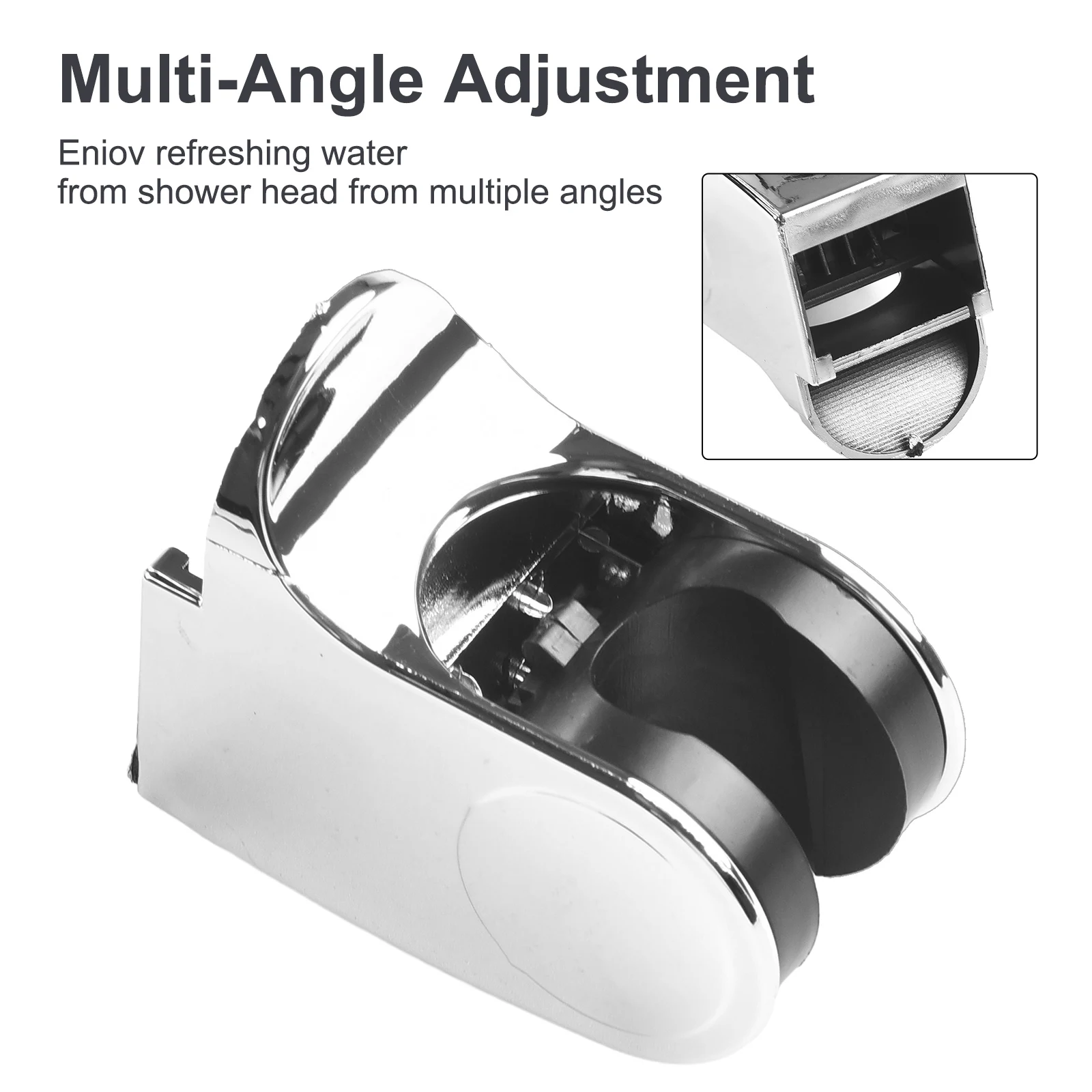 Shower Head Holder Adjustable Strong Self-Adhesive Wall Gel Mounted Punch-free Household Showerhead Rack Bathroom Accessories
Shower Head Holder Adjustable Strong Self-Adhesive Wall Gel Mounted Punch-free Household Showerhead Rack Bathroom Accessories