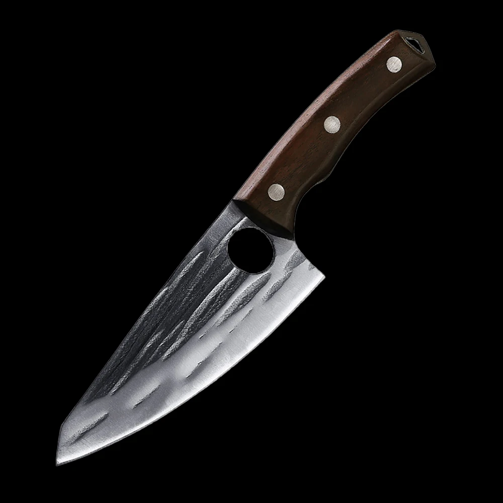 Boning Knife Handmade Forged Butcher Meat Cleaver High Carbon Steel Kitchen Knives Wood Handle Hangable Hunting Viking Knife
Boning Knife Handmade Forged Butcher Meat Cleaver High Carbon Steel Kitchen Knives Wood Handle Hangable Hunting Viking Knife