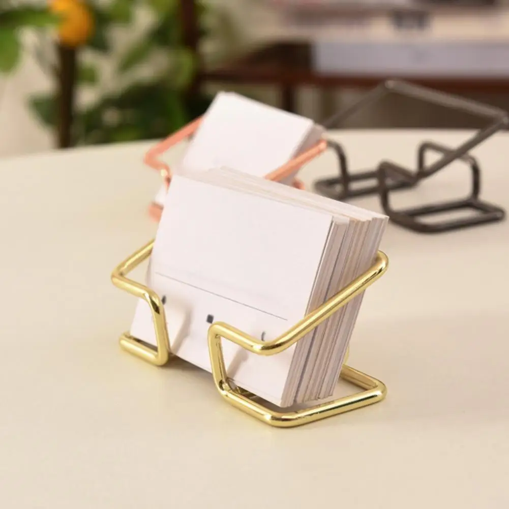 2Pcs Modern Metal Business Card Holder Holds 50 Cards Electroplated Surface Rust-proof Simple Style Sleek Business Card Holder
2Pcs Modern Metal Business Card Holder Holds 50 Cards Electroplated Surface Rust-proof Simple Style Sleek Business Card Holder