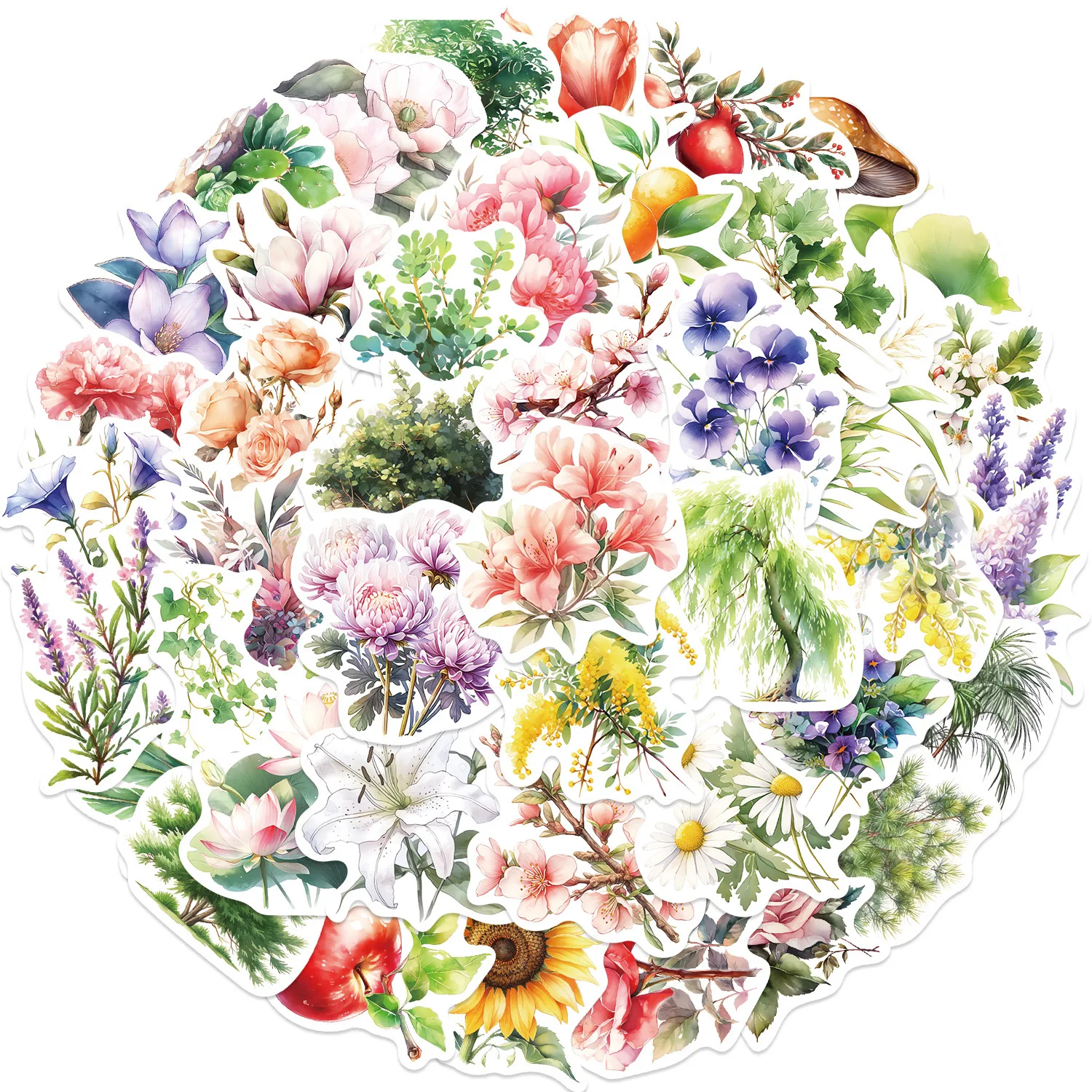 10/50pcs Cute Fresh Plant Flowers Stickers Aesthetic DIY Scrapbooking Laptop Bicycle Guitar Luggage Graffiti Waterproof Sticker
10/50pcs Cute Fresh Plant Flowers Stickers Aesthetic DIY Scrapbooking Laptop Bicycle Guitar Luggage Graffiti Waterproof Sticker