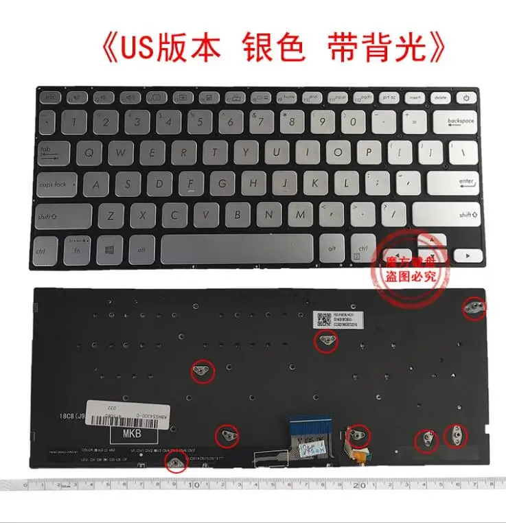 Новинка для ASUS ADOL14FA S403F X403F K430 S403 X430 X430U A430 A430F S4300U S4300F S4300FN английская клавиатура с серебряной подсветкой 2019
Новинка для ASUS ADOL14FA S403F X403F K430 S403 X430 X430U A430 A430F S4300U S4300F S4300FN английская клавиатура с серебряной подсветкой 2019