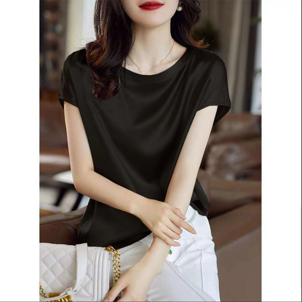 Трусы Camisole Блузка свитер короткая женская рубашка верх женский Шелковый черный коричневый или куркума
Трусы Camisole Блузка свитер короткая женская рубашка верх женский Шелковый черный коричневый или куркума