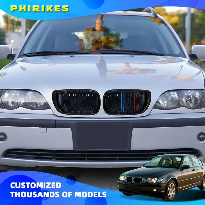 Car Front Bumper Kidney Hood Grille Racing Grill Black For BMW E46 4-Door Touring Saloon 2002 2003 2004 2005
Car Front Bumper Kidney Hood Grille Racing Grill Black For BMW E46 4-Door Touring Saloon 2002 2003 2004 2005