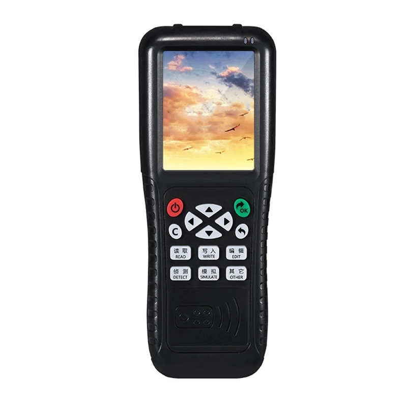 ABGZ-RFID копировальный аппарат с полной функцией декодирования, смарт-Карточный ключ, NFC IC ID Дубликатор, считыватель, записывающее устройство
ABGZ-RFID копировальный аппарат с полной функцией декодирования, смарт-Карточный ключ, NFC IC ID Дубликатор, считыватель, записывающее устройство