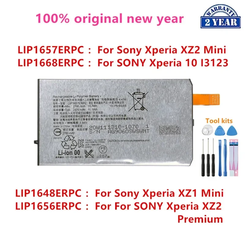 LIP1657ERPC LIP1668ERPC LIP1648ERPC LIP1656ERPC Battery For Sony Xperia XZ1 compact XZ1 mini /10 I3123/ XZ2 Premium/ XZ2 Mini
LIP1657ERPC LIP1668ERPC LIP1648ERPC LIP1656ERPC Battery For Sony Xperia XZ1 compact XZ1 mini /10 I3123/ XZ2 Premium/ XZ2 Mini