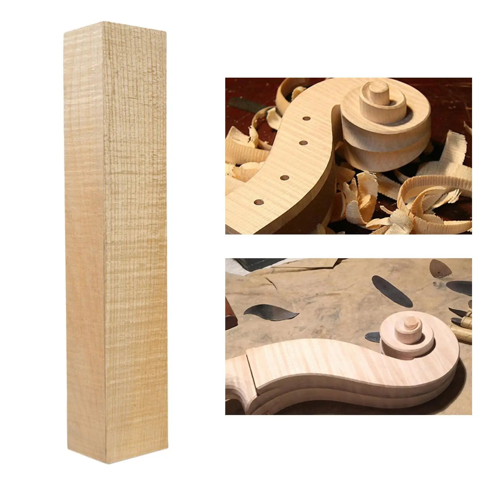 Unfinished Violin Neck Headstock Electric Guitar Accessories Musical Instruments DIY Project Parts
Unfinished Violin Neck Headstock Electric Guitar Accessories Musical Instruments DIY Project Parts