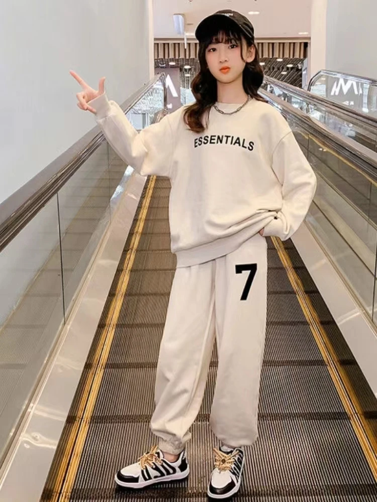 2023 New Baby Girls Korean Style Spring Fashionable Suits 4-14 Years Children Leisure Trend Oversize 2pcs Set Girls Clothing
2023 New Baby Girls Korean Style Spring Fashionable Suits 4-14 Years Children Leisure Trend Oversize 2pcs Set Girls Clothing