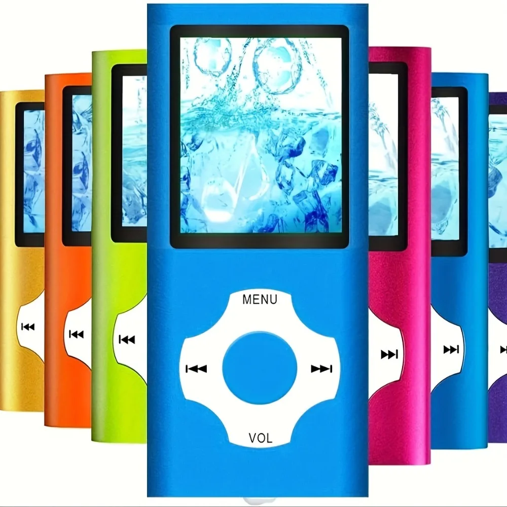 

Fourth Generation MP3 & MP4 Music Player With 8G Memory Card For Music Playback Video Playback Image FM Radio Recording E-book