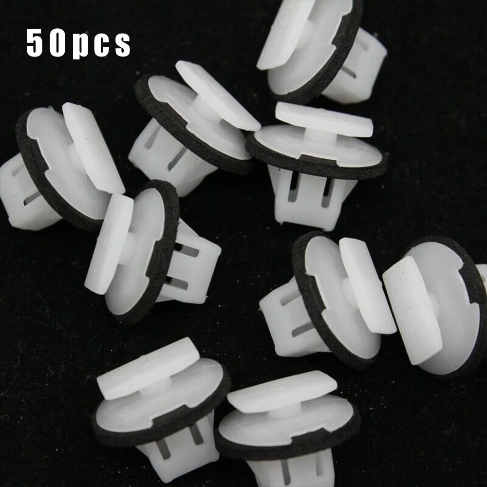 50pcs Car Fender Moulding Clip With Sealer For Nissan Exterior-Wheel Fender Flare Molding Clip White 76882JG10A Car Clips
50pcs Car Fender Moulding Clip With Sealer For Nissan Exterior-Wheel Fender Flare Molding Clip White 76882JG10A Car Clips