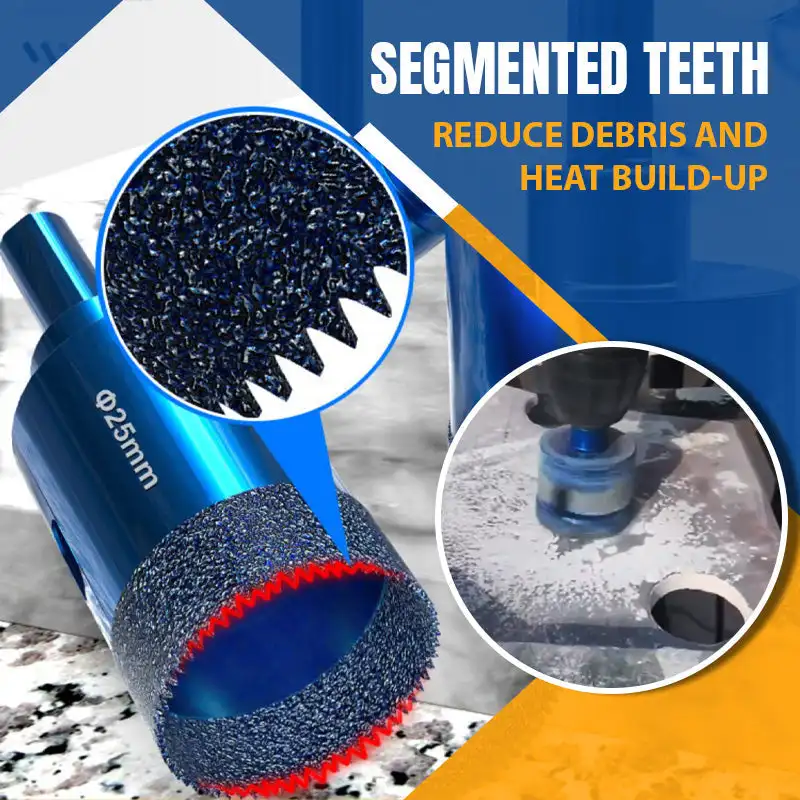 6/8mm Carborundum Drill Bit for Ceramic Tile Diamond Drill Bits for Granite Marble Porcelain Stone Glass Hard Materials Hole Saw
6/8mm Carborundum Drill Bit for Ceramic Tile Diamond Drill Bits for Granite Marble Porcelain Stone Glass Hard Materials Hole Saw