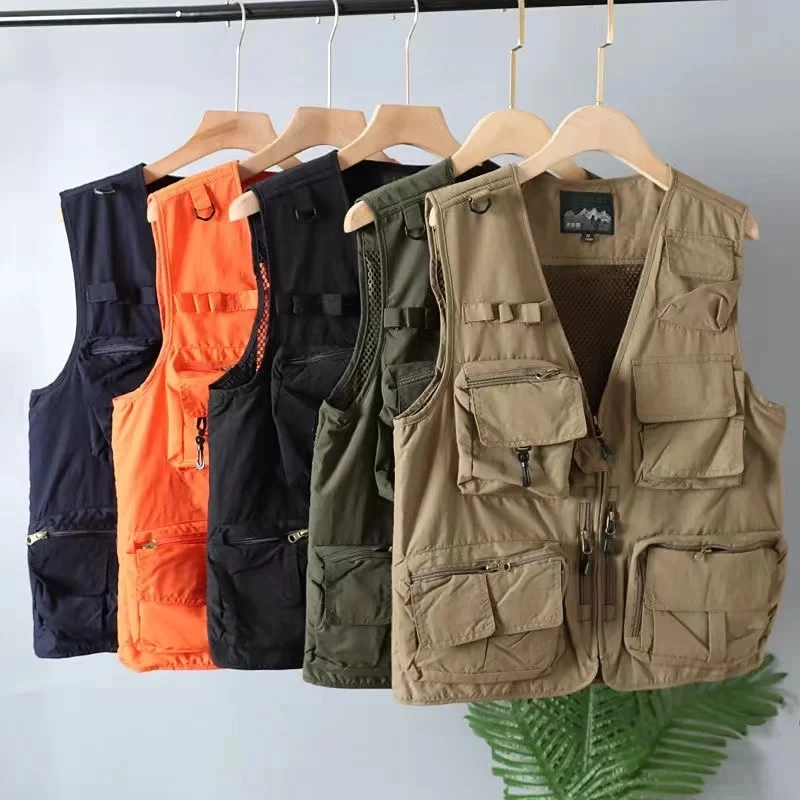 Summer low-style Japanese functional outdoor photography overcoat INS multi-functional pocket vest vest man
Summer low-style Japanese functional outdoor photography overcoat INS multi-functional pocket vest vest man