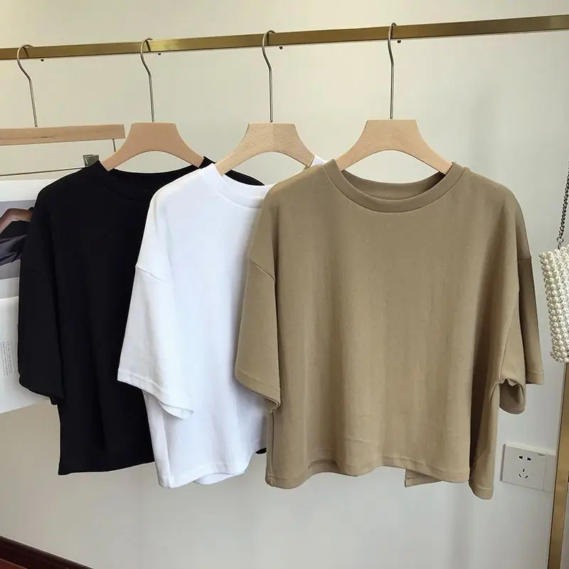 DUOFAN Plus Size T-shirts Women Design Hollow Out Cool Sexy Solid Cropped Summer New Casual Hip Hop Korean Style Female Tees
DUOFAN Plus Size T-shirts Women Design Hollow Out Cool Sexy Solid Cropped Summer New Casual Hip Hop Korean Style Female Tees