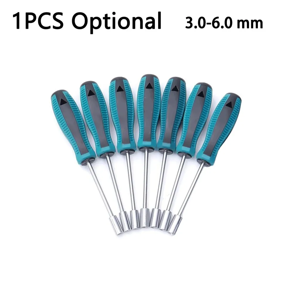 3-6mm Metal Screwdriver Socket Hexagonal Wrench Hexagonal Nut Socket Screwdriver Socket Screwdriver Hand Tool
3-6mm Metal Screwdriver Socket Hexagonal Wrench Hexagonal Nut Socket Screwdriver Socket Screwdriver Hand Tool