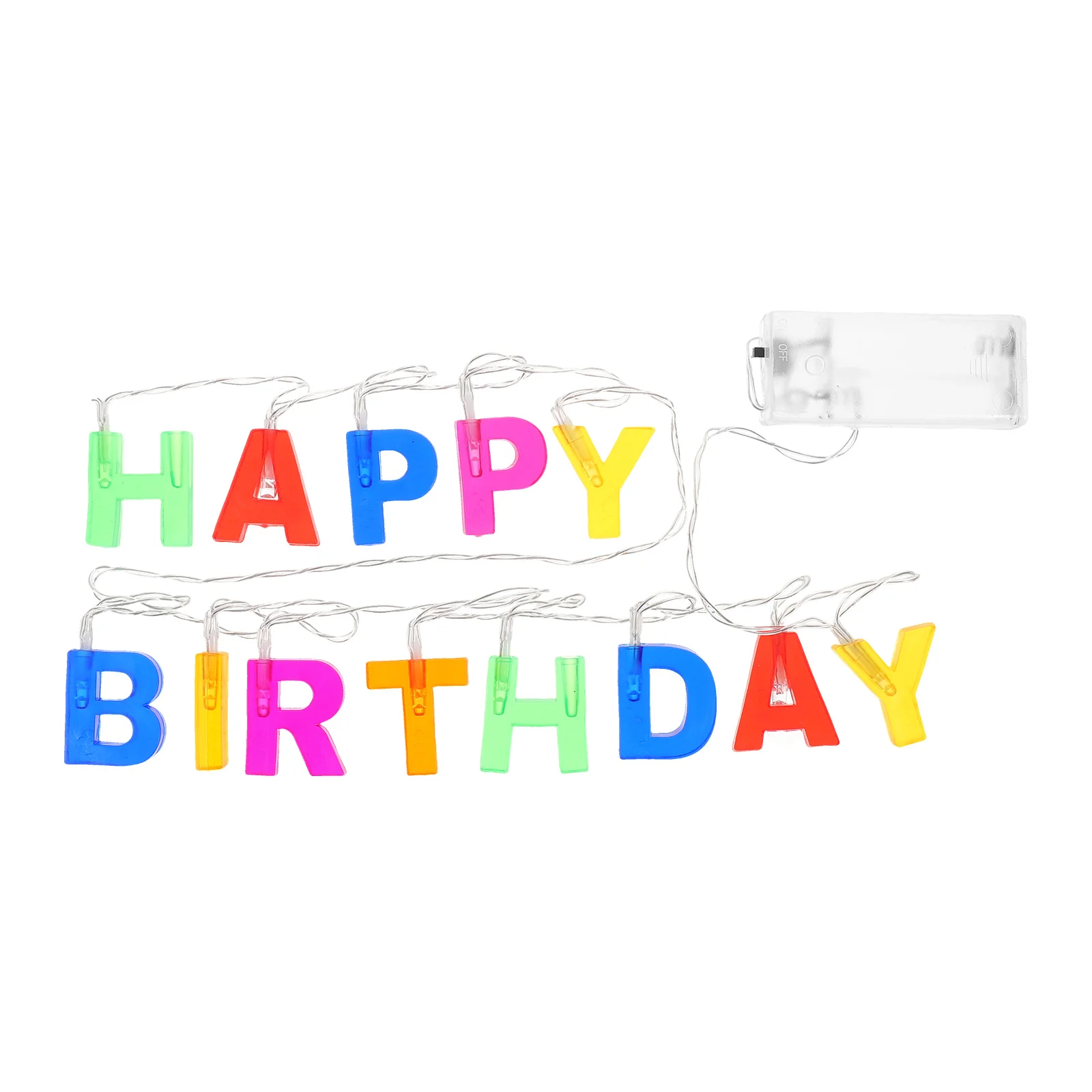 LEDMOMO LED String Lights Operated LED Letters Lights for Birthday Party Decoration
LEDMOMO LED String Lights Operated LED Letters Lights for Birthday Party Decoration