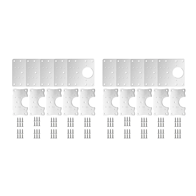 Hot YO-20 PCS Hinge Mounting Repair Plate Stainless Steel Bracket Fixing Plate With Screws For Furniture Wardrobe Cupboard
Hot YO-20 PCS Hinge Mounting Repair Plate Stainless Steel Bracket Fixing Plate With Screws For Furniture Wardrobe Cupboard