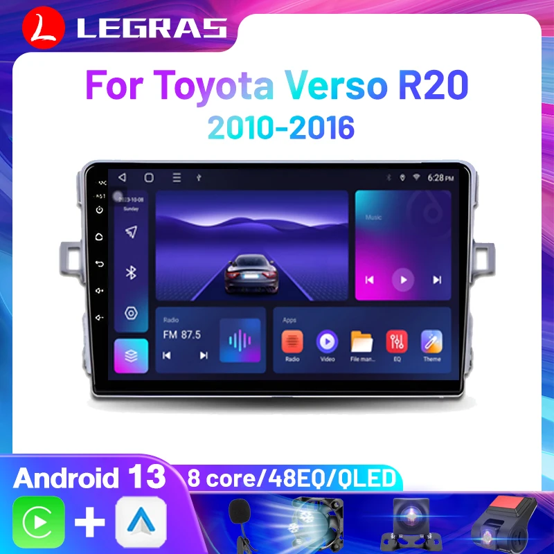 Multimedia Player 4G WIFI Radios For Toyota Verso R20 2010-2016 Carplay Wireless Android Auto GPS DSP Autoradio Car Audio
Multimedia Player 4G WIFI Radios For Toyota Verso R20 2010-2016 Carplay Wireless Android Auto GPS DSP Autoradio Car Audio