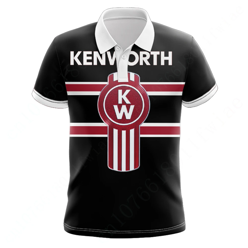 

Kenworth Anime T Shirt For Men Harajuku Golf Wear Casual Polo Shirts And Blouses Unisex Clothing Quick Drying Short Sleeve Top