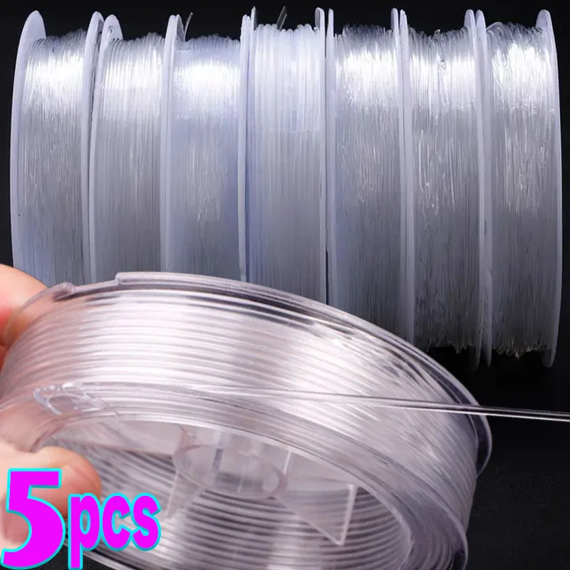 1-5PCS Crystal Bracelet Rope Elastic Thread Beaded DIY Wearing Beads Bracelet Rope Rubber Band Fishing Line Rope Jewelry Making
1-5PCS Crystal Bracelet Rope Elastic Thread Beaded DIY Wearing Beads Bracelet Rope Rubber Band Fishing Line Rope Jewelry Making