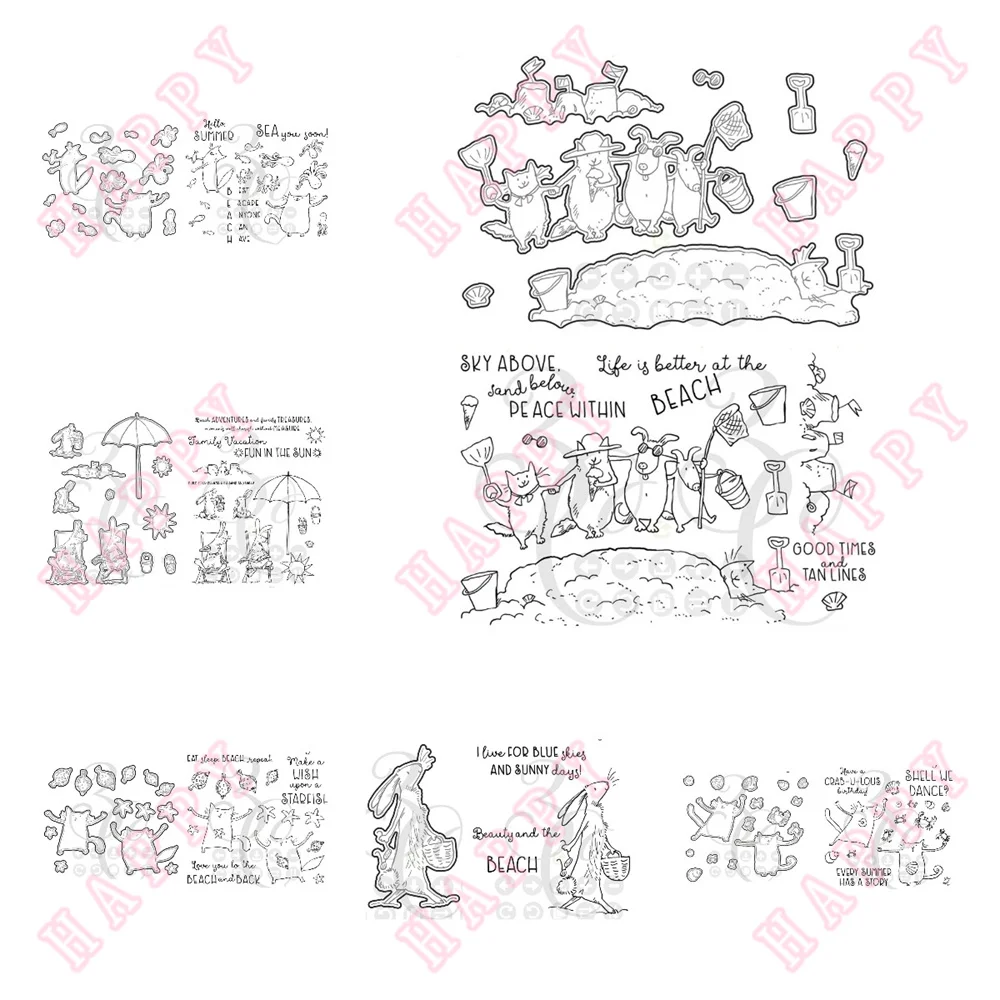 DIY Stamps Beach Background Life Escape Starfish Metal Cutting Dies Scrapbooking Diary Decoration Paper Craft Embossing Template
DIY Stamps Beach Background Life Escape Starfish Metal Cutting Dies Scrapbooking Diary Decoration Paper Craft Embossing Template