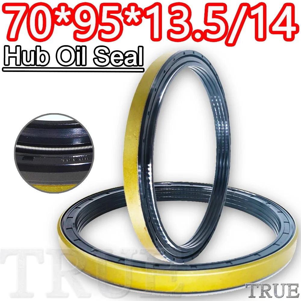 

Hub Oil Seal 70*95*13.5/14 For Tractor Cat 70X95X13.5/14 Oil proof Dustproof Reliable Mend Fix Best Replacement Service O-ring